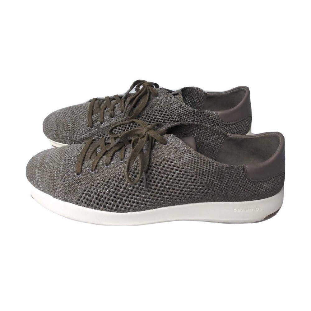 Cole Haan Grandpro Tennis Stitchlite Sneakers Mens Size 13 Beige Taupe